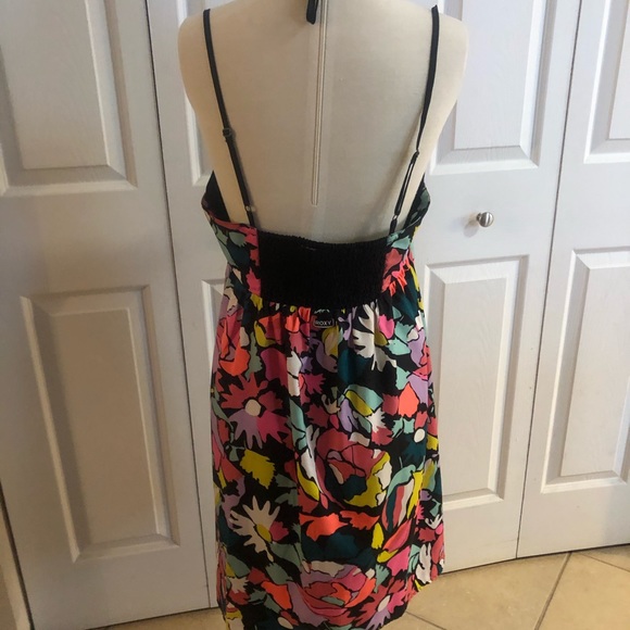 NWOT Multicolor silky sundress - Picture 2 of 5